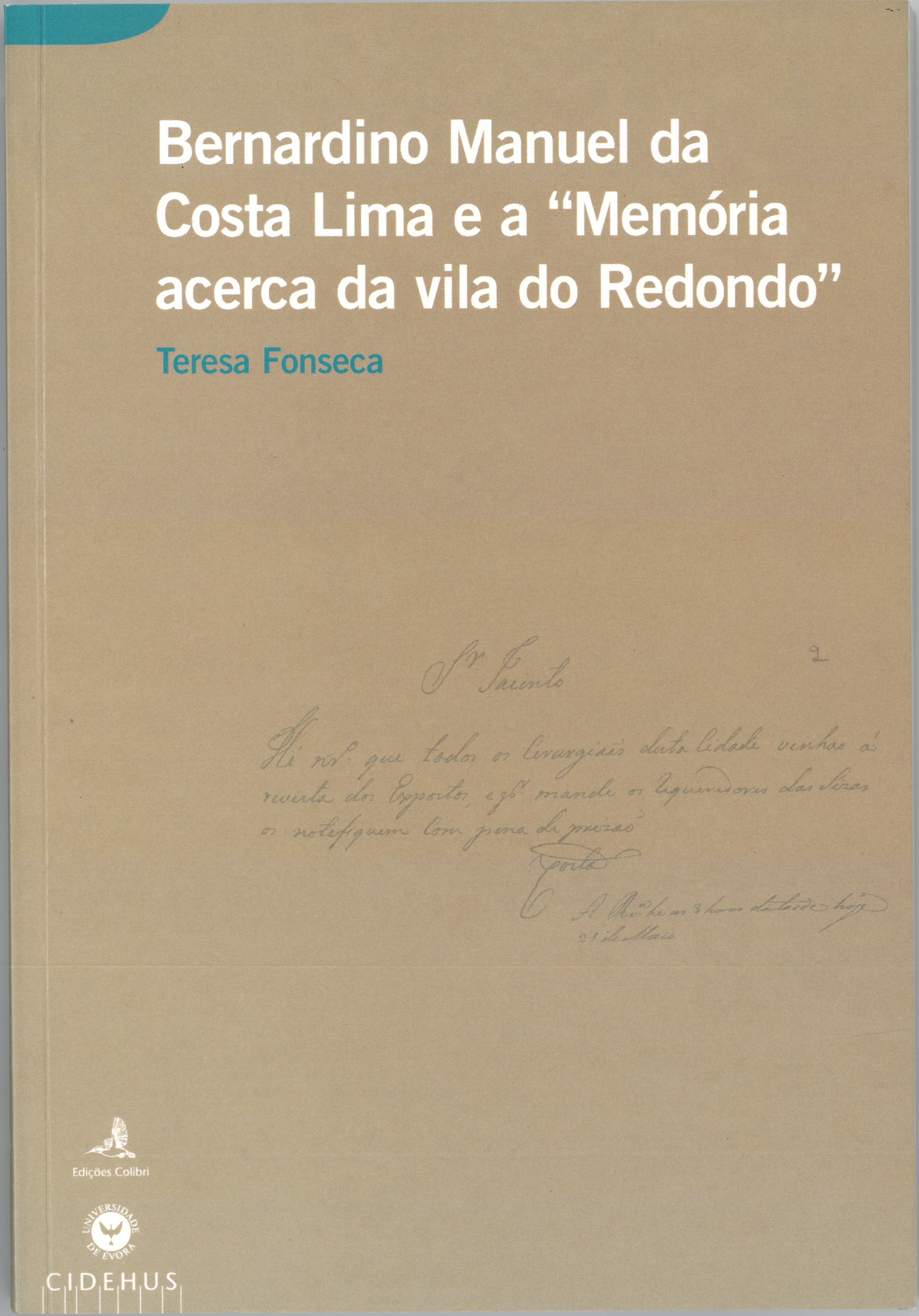 Bernardino Manuel da Costa Lima e a Memória acerca da vila de Redondo.jpg